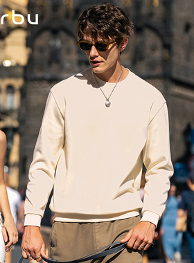 MrBu布先生贴身卫衣圆领男打底衫套头长袖T恤秋冬上衣KT01908断码