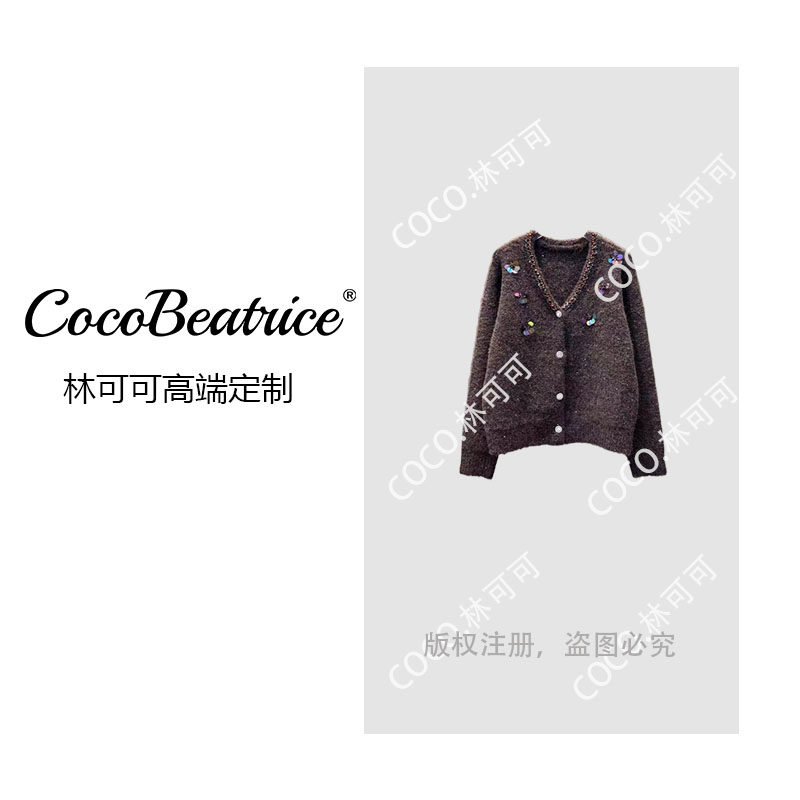 【COCO林可可】高级感轻奢休闲百搭上衣 81636