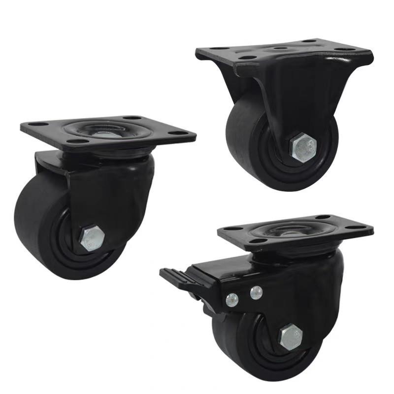 重载工业脚轮E-CLHS/E-CLHJ/E-CLHK50/65/75-N定向轮万向轮带刹车