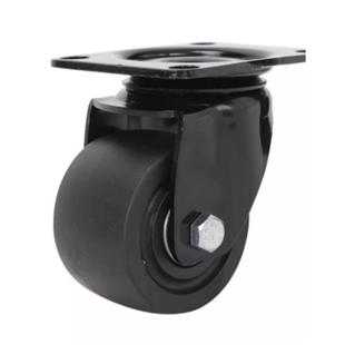 D75 替代怡合达低重心脚轮CFM01 CFM61 CFM51 尼龙重载滚轮 CFM11