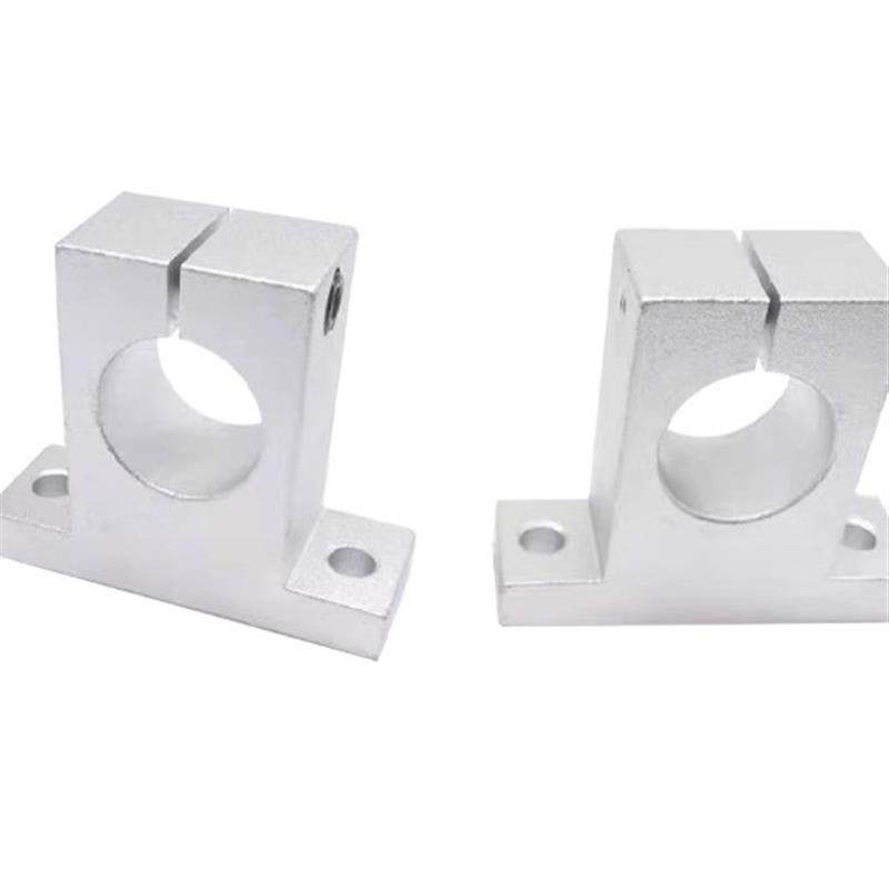 光轴紧固件定座架SK8 10 12 16 20 铝合金导杆圆柱光