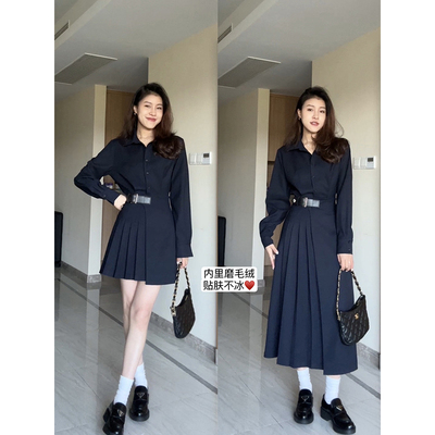 张阿星长短款连衣裙冬季新款