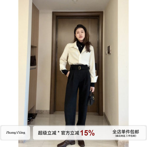 张阿星衬衫2023冬季新款