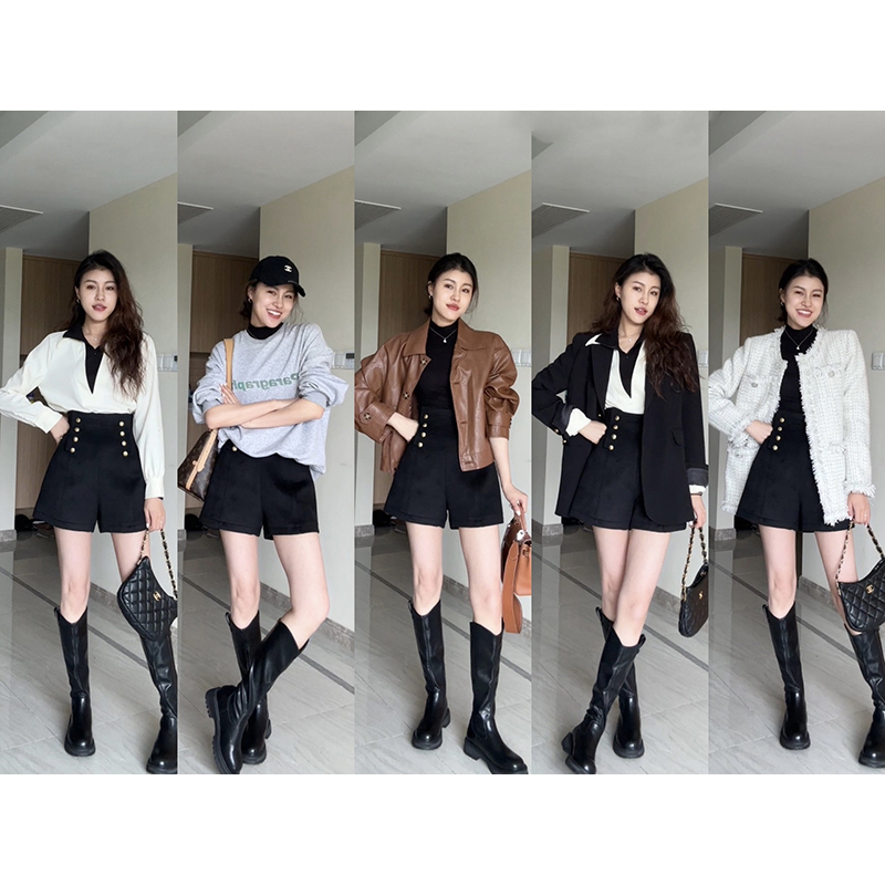 张阿星短裤2023冬季新款