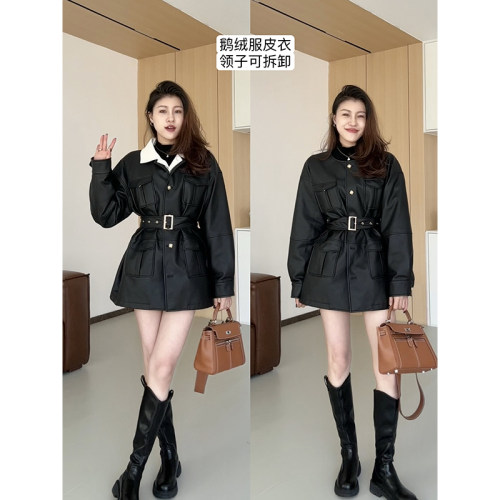 张阿星羽绒服2025冬季新款