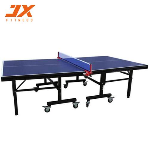 JX-856室内乒乓球桌社区位可折叠移动乒乓球台健身体育器材