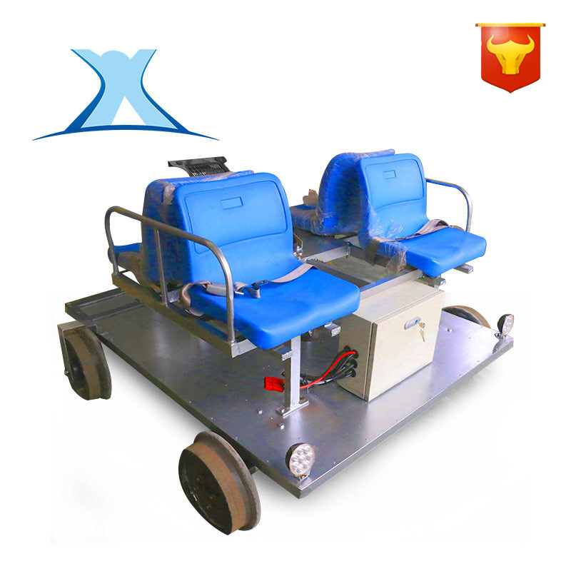 轨道探伤车地轨平板车电动轨道车钢轨探伤车旅游观光车