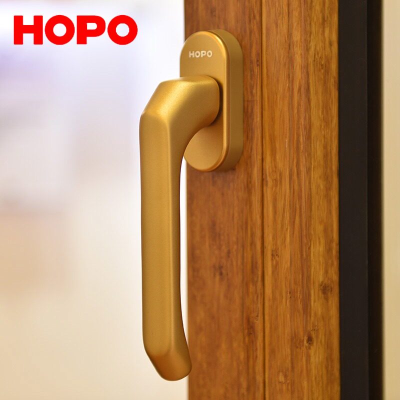 hopo好博ph108断桥铝合金平开窗执手方轴把手七字执手五金配件