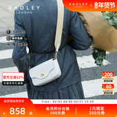 Radley24SS新品 英国奢品牛皮白色单肩斜挎包都市简约通勤百搭正品