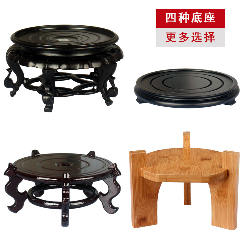 玻璃瓶底座摆件托架花盆架子图片
