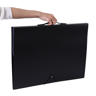 4K文件夹a3画册收纳画夹A4作品集海报美术画纸画画收纳册A3/8k素描收纳袋小学生儿童绘画收集册奖状收藏夹