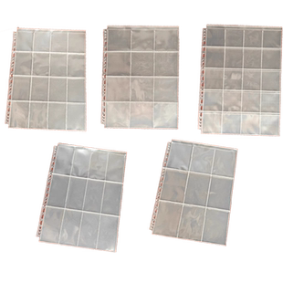 卡册内页活页夹a4文件夹外壳插页透明卡套九宫格替芯三寸拍立得相册本照片字卡追星卡片收集册集卡小卡收纳册
