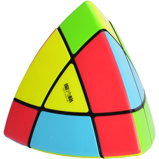 奇艺 角粽魔方 入门级粽子魔方四轴类异形附送教程免贴纸不掉色