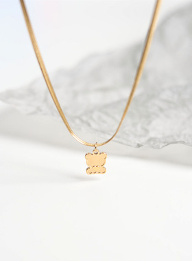 小众设计感爱心项链女ins冷淡