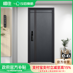 WL王力3.0智能防盗门家用定制入户门进户门子母门别墅大门P102