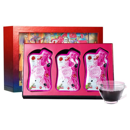 同仁堂黑枸杞玫瑰果膏礼盒900ml