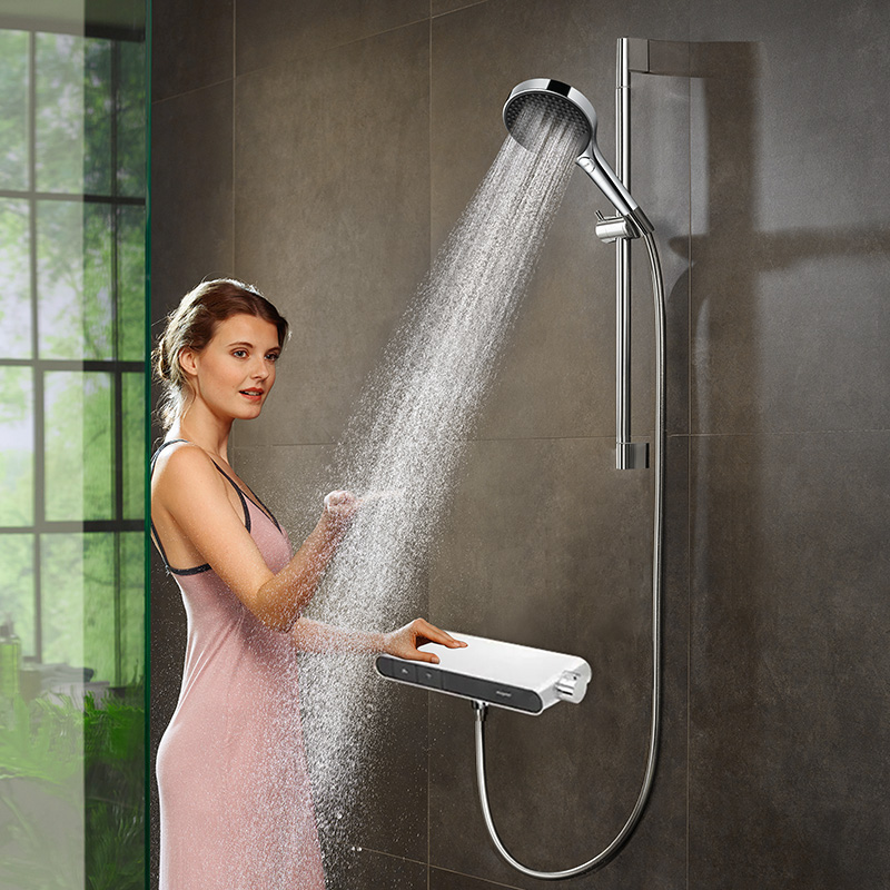 汉斯格雅Hansgrohe 境雨沛适飞小欧淋控恒温淋浴花洒龙头组合套装