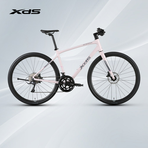 xds喜德盛25新款极速380平把公路车休闲通勤时尚男女简约自行车