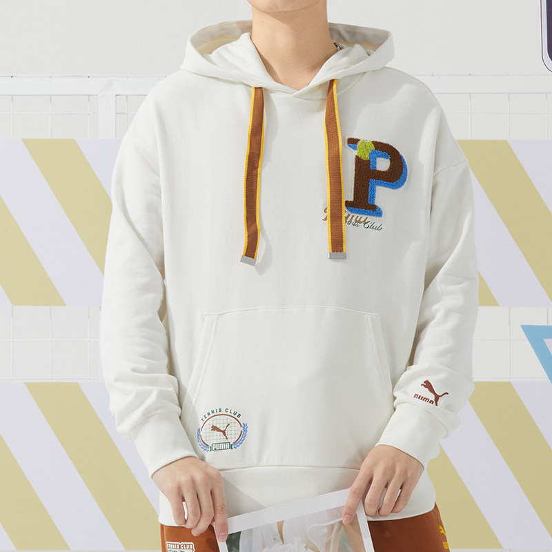 Puma彪马卫衣套头衫男女装连帽时尚休闲服户外运动上衣625801