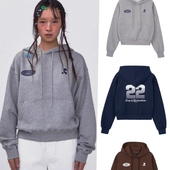 特价 清货restandreceeation宽松字母印花短款 上衣休闲连帽卫衣女