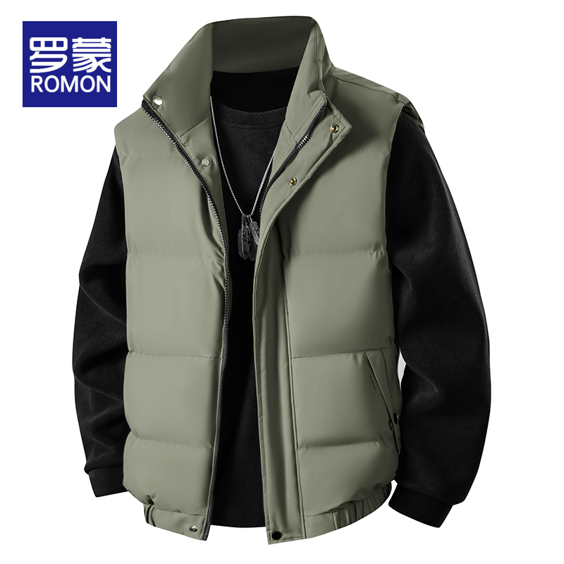 罗蒙马甲柔软舒适防风御寒
