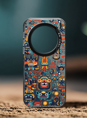 白色小怪兽手机壳适用vivo X200ProMini彩银磨砂硬壳ultra新款x100sPro简约x90男女小众高级感不会撞壳情侣