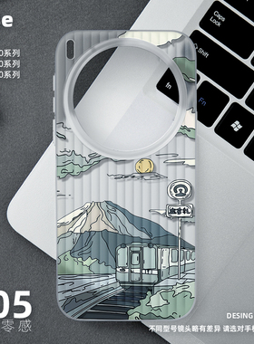 山高铁手机壳适用vivo X300Pro磨砂半透明旅行箱壳ultra新款x100sPro超薄X200sProMini小众简约情侣男女创意