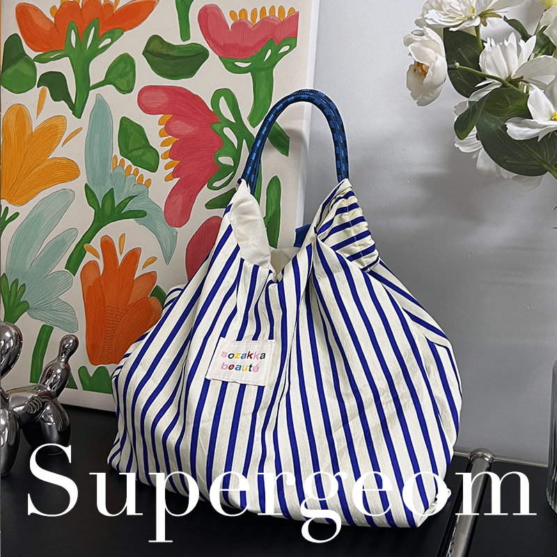 超级几何帆布包环保新款大容量