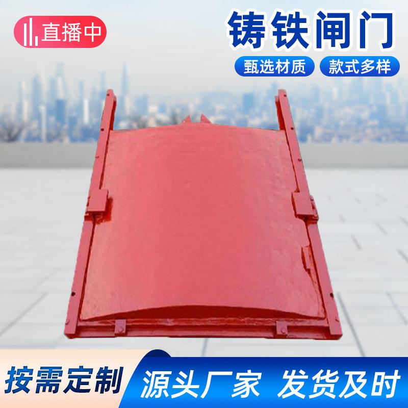 铸铁闸门钢制双向镶铜不锈钢拱形堰门水库电站节制污水机闸一体式