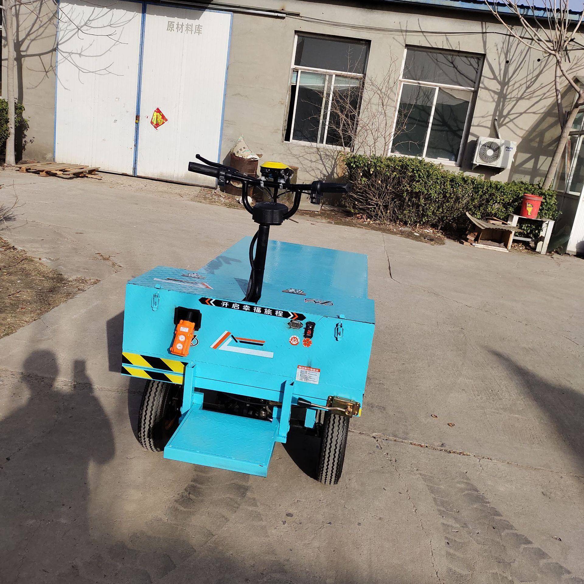 平板车四轮电动平板拉货车养殖农场市场多用途款式多样电动平板车