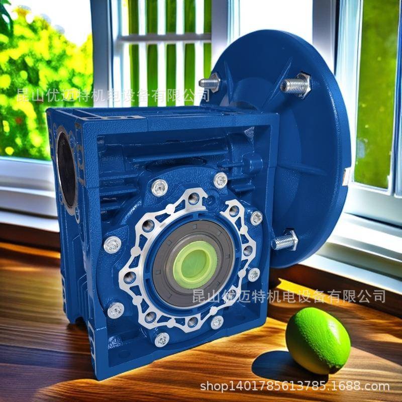 蜗轮蜗杆减速铝合金方法兰NMRV050-10-MS7124-0.37W-4PB5