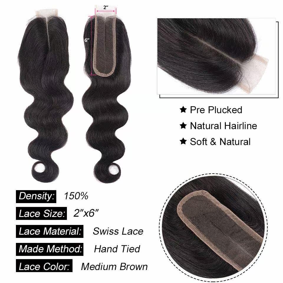 2*6 lace closure peruvian human hair body wave 2x6 hair 8A在類目 美髮護髮/假髮, 假髮, 其它假髮中 - 來自Buy2taobao.com提供專業的淘寶代購服務