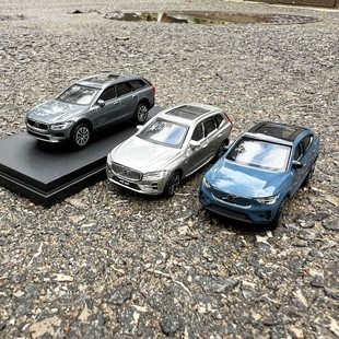 1:64原厂沃尔沃XC60 v90 XC40 C40车模仿真静态合金Volvo模型摆件