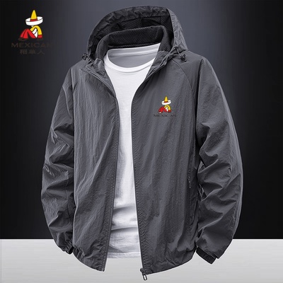 稻草人春秋季户外薄款风衣