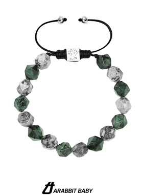 小众石珠子手链男士高级感水晶情侣玛瑙手串女送男友生日礼物手饰