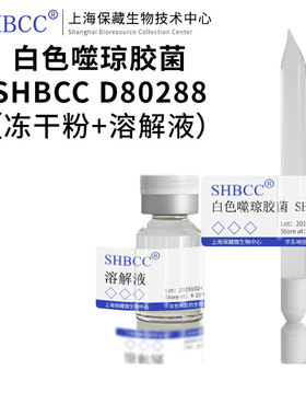 白色噬琼胶菌NBRC102603模式菌株Marine Agar 2216,25℃培养冷藏