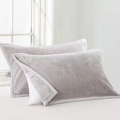 牛奶绒枕巾加厚一对装 珊瑚绒枕巾法兰绒情侣枕头巾毛绒巾冬季 家用