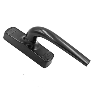 老式50型铝合金窗户把手平开断桥铝外推门窗传动执手拨叉拉手配件