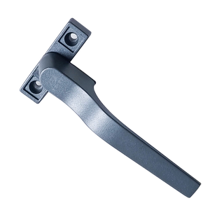 奥翔品牌老式塑钢外平开窗户执手7字型方轴把手门窗传动杆拉手锁