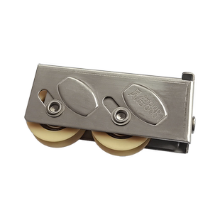 888不锈钢架双轮老式铝合金推拉门窗滑轮推拉门移门轱辘轮子五金