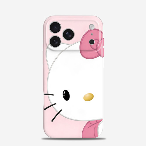 helloKitty适用iPhone17promax手机壳15苹果16华为mate80简约卡通P70小米17防摔oppoReno14小众vivoiqooneo10