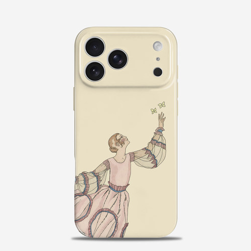 法式芭蕾少女 适用iPhone17promax苹果16PRO手机壳15高级感13小众14华为mate80复古pura90小米17全包vivoX300
