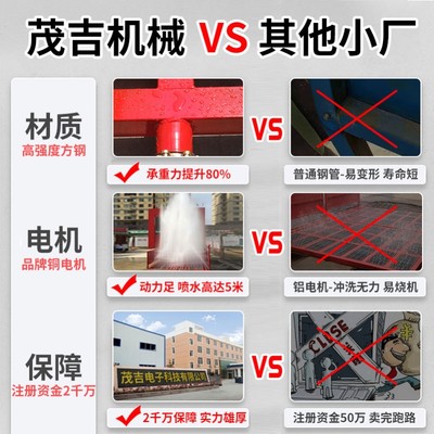 洗车台洗车机洗车槽洗车池工地洗轮机加厚建筑工程定制全封闭式