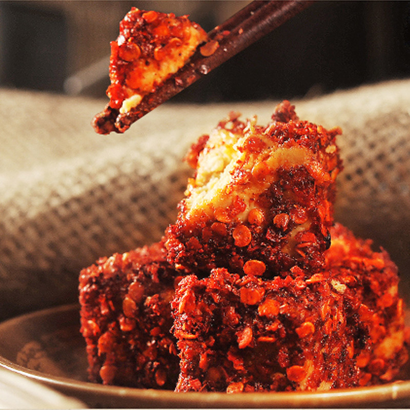 湖北恩施宣恩土家特产美食香辣霉豆腐乳川湘味自制调味1斤