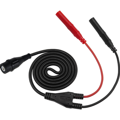 全绝缘BNC转4mm直插香蕉插线50欧姆阻抗Q9接头示波器信号源测试线