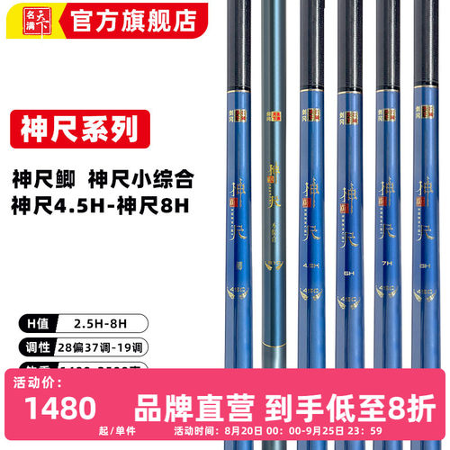 剑冈名满天下神尺竞技休闲黑坑竿