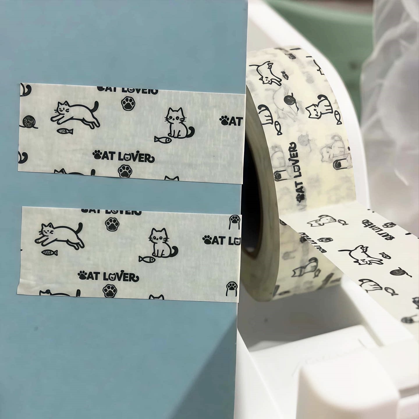 立减5元拼豆包边猫咪美纹纸胶带