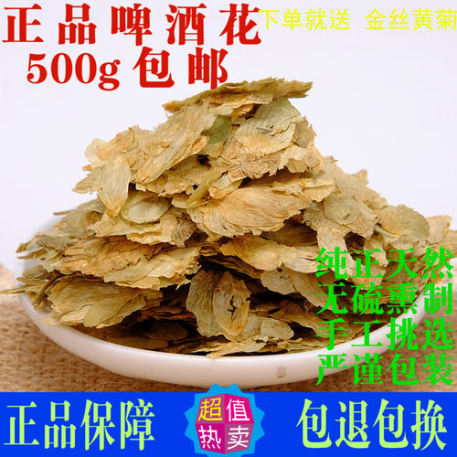 啤酒花中药材自酿啤酒酵母花面包