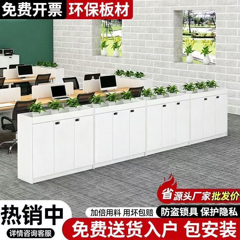 文件柜环保免漆板加锁包安装入户图片