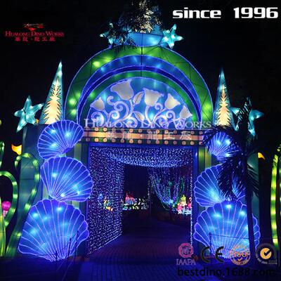 大宋不夜城大型户外春节元宵节活动灯展自贡彩灯灯会亮化工厂